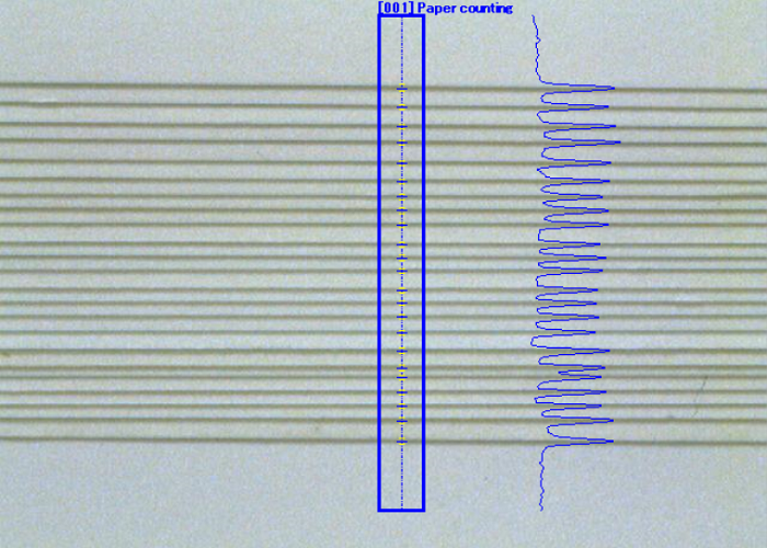 紙の枚数のカウント