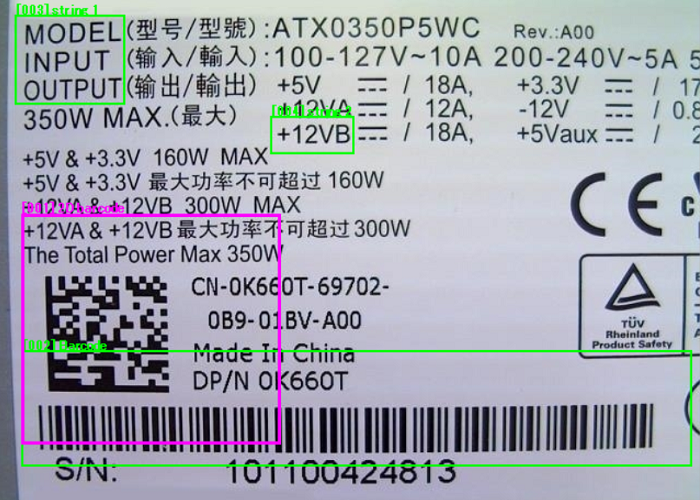 電圧･電流などの規格値の読取と確認